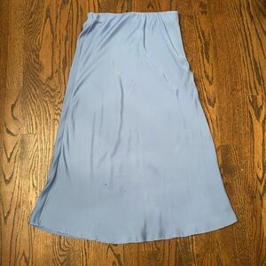 Urban Outfitters Light Blue A-Line Skirt